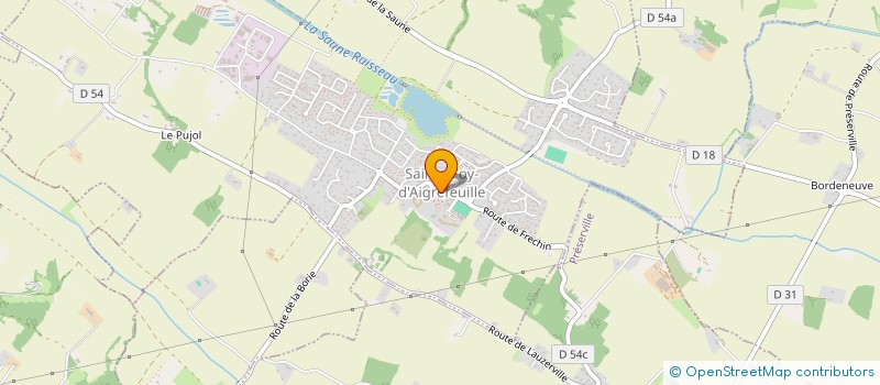 localisation de l'entreprise SEVEN D  SAINTE-FOY-D'AIGREFEUILLE