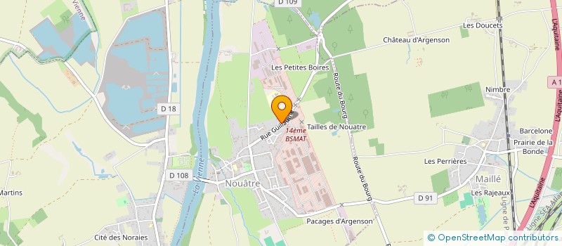 localisation de l'entreprise SEVEN DEMENAGEMENT  NOUATRE