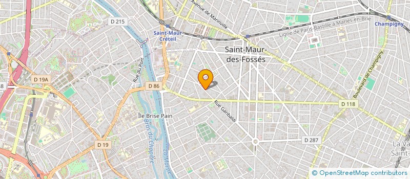 localisation de l'entreprise SEVEN DEVELOPMENTS à SAINT-MAUR-DES-FOSSES