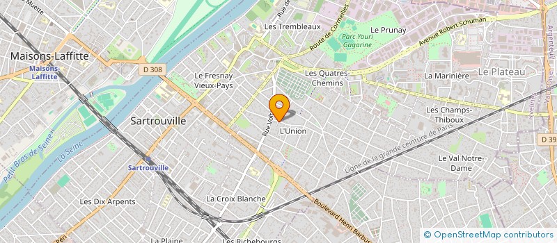 localisation de l'entreprise SEVEN DIFFUSION  PARIS