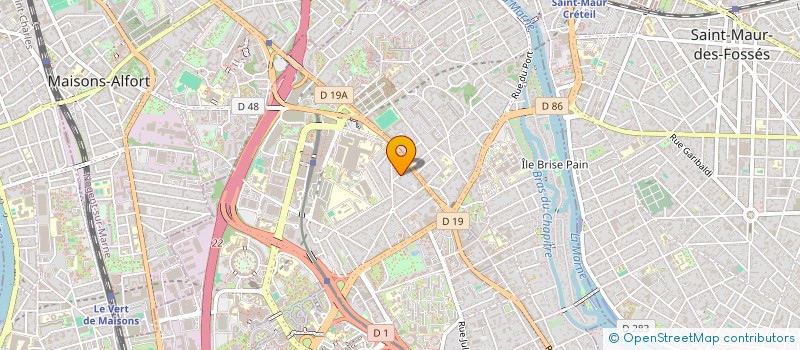 localisation de l'entreprise SEVEN DRIVE  CRETEIL