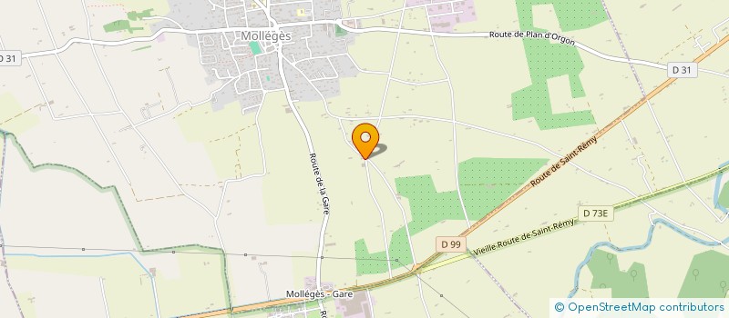 localisation de l'entreprise SEVEN ELECTRICITE  MOLLEGES