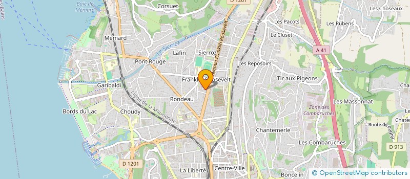 localisation de l'entreprise SEVEN-ELEVEN  AIX-LES-BAINS