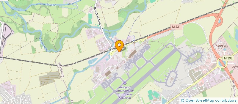 localisation de l'entreprise SEVEN EXPRESS  ENTZHEIM