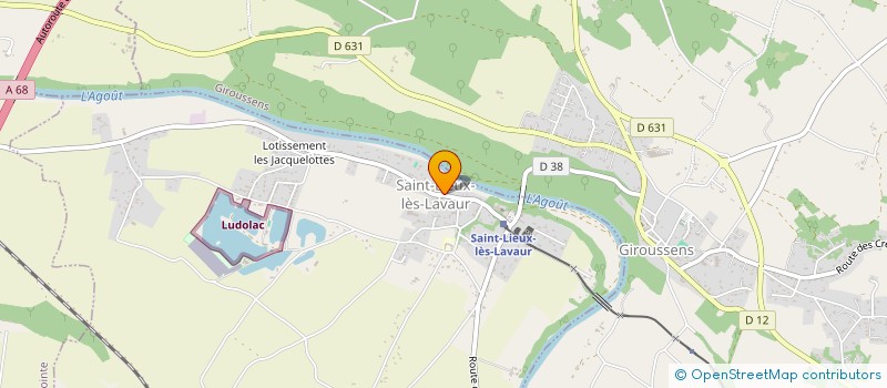 localisation de l'entreprise SEVEN FURNITURE  SAINT-LIEUX-LES-LAVAUR