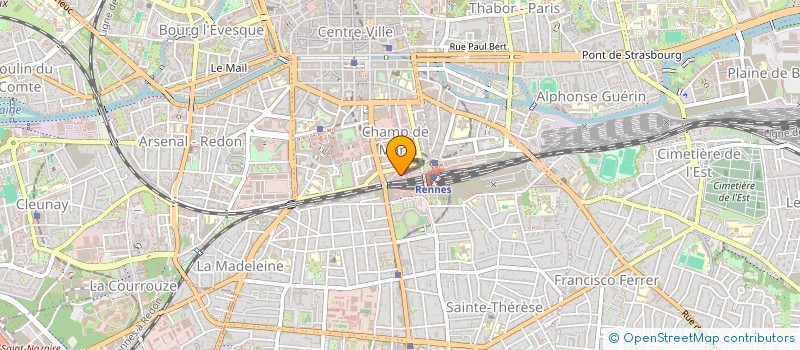 localisation de l'entreprise SEVEN KERN GESTION SOCIALE  RENNES