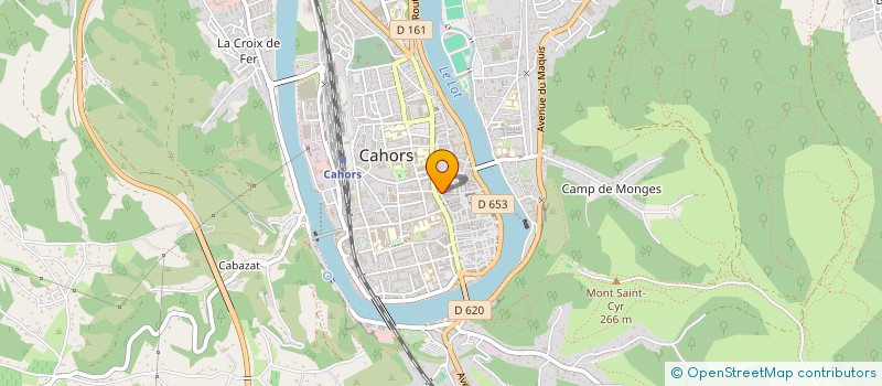 localisation de l'entreprise SEVEN LIFE  CAHORS