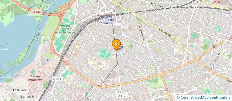 localisation de l'entreprise SEVEN LIFE à ANGERS