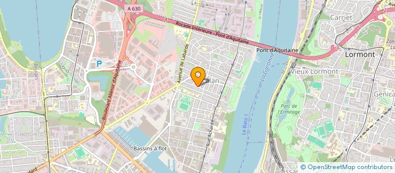 localisation de l'entreprise SEVEN LITTLE SPARROWS  BORDEAUX