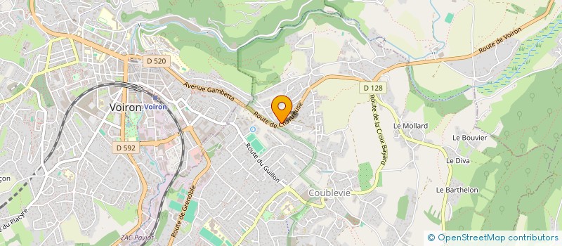 localisation de l'entreprise SEVEN MACONNERIE  COUBLEVIE