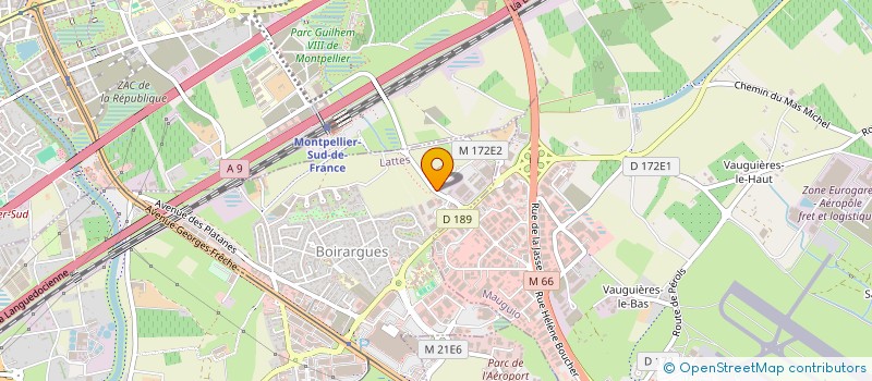 localisation de l'entreprise SEVEN MIDCO à LATTES