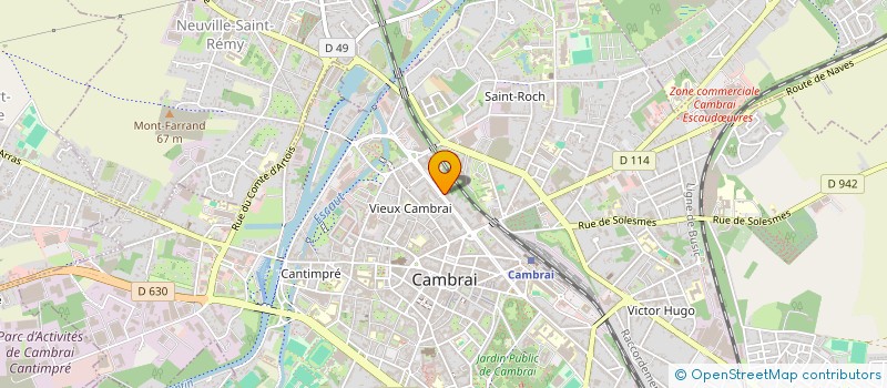 localisation de l'entreprise SEVEN MOSAIC  CAMBRAI