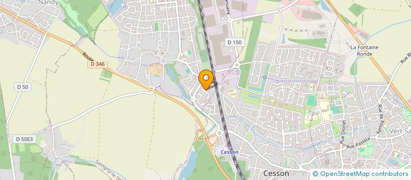 localisation de l'entreprise SEVEN MOTION  SAVIGNY-LE-TEMPLE