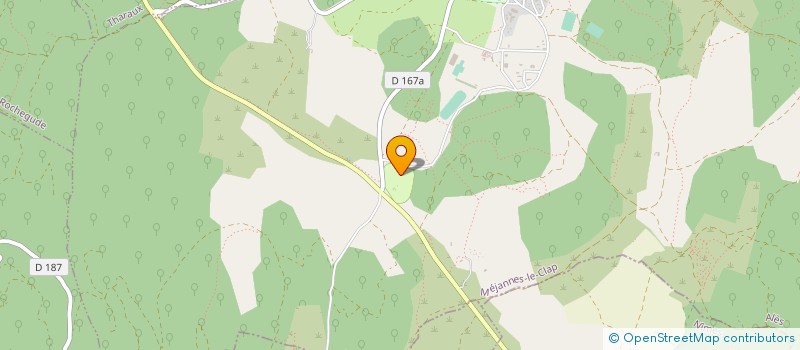 localisation de l'entreprise SEVEN'S  MEJANNES-LE-CLAP