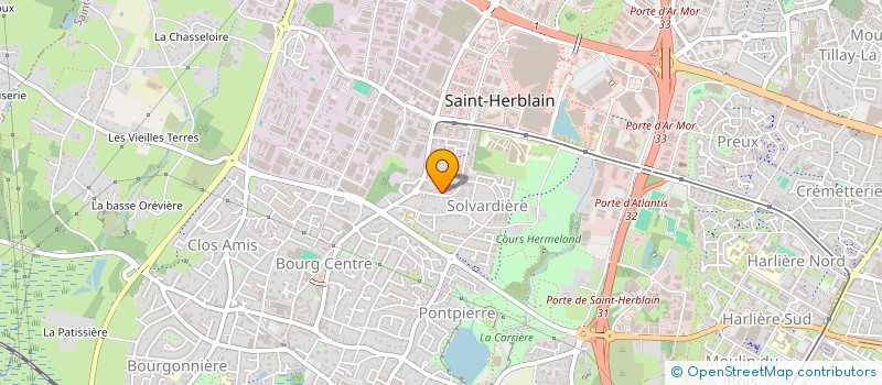 localisation de l'entreprise SEVEN SEAT NANTES  SAINT-HERBLAIN