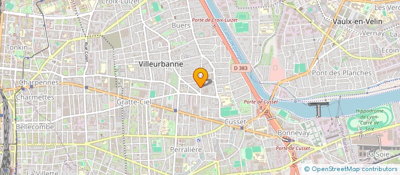 localisation de l'entreprise SEVEN SEVENTY  VILLEURBANNE