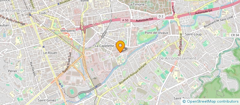 localisation de l'entreprise SEVEN SEVENTY à MARSEILLE