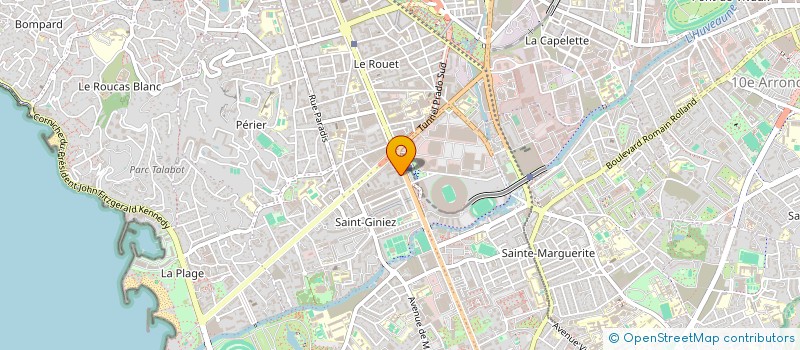 localisation de l'entreprise SEVEN SEVENTY à MARSEILLE