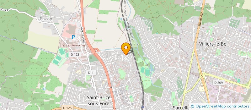 localisation de l'entreprise SEVEN SEVENTY BY CL à SAINT-BRICE-SOUS-FORET