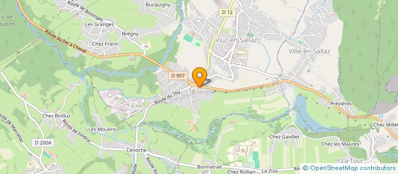 localisation de l'entreprise SEVEN SPICES  VIUZ-EN-SALLAZ