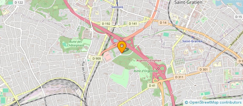 localisation de l'entreprise SEVEN SPIRIT STUDIO  ARGENTEUIL