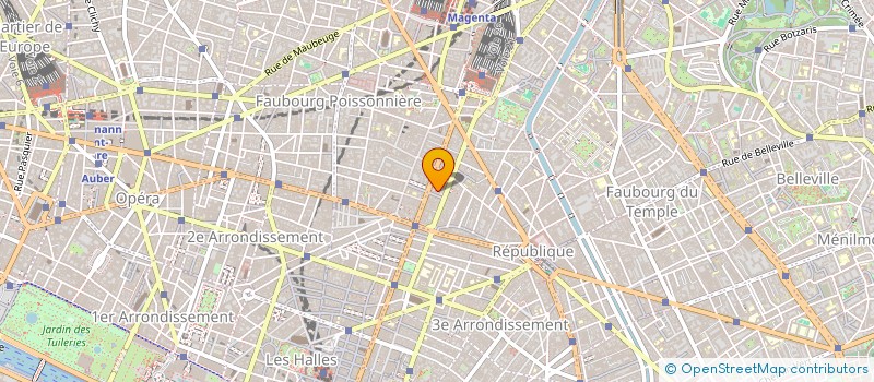 localisation de l'entreprise SEVEN STARS VIDEO à PARIS