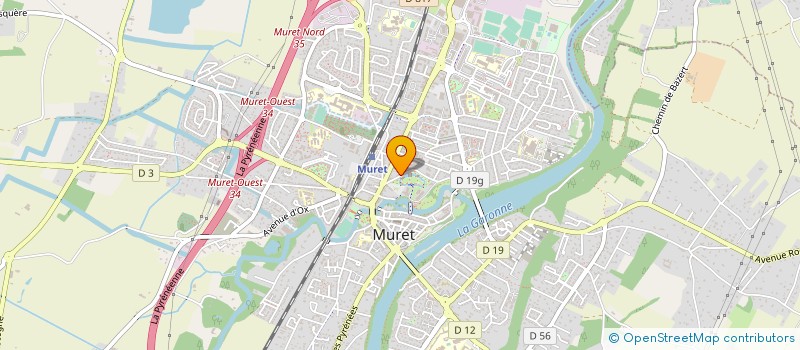 localisation de l'entreprise SEVEN SUD GARONNE à MURET