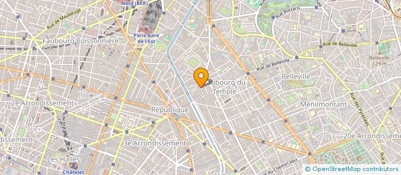 localisation de l'entreprise SEVEN TEC à PARIS