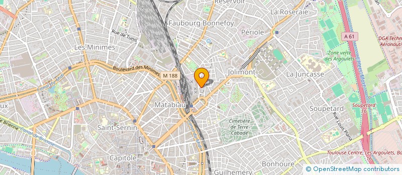 localisation de l'entreprise SEVEN7 à TOULOUSE