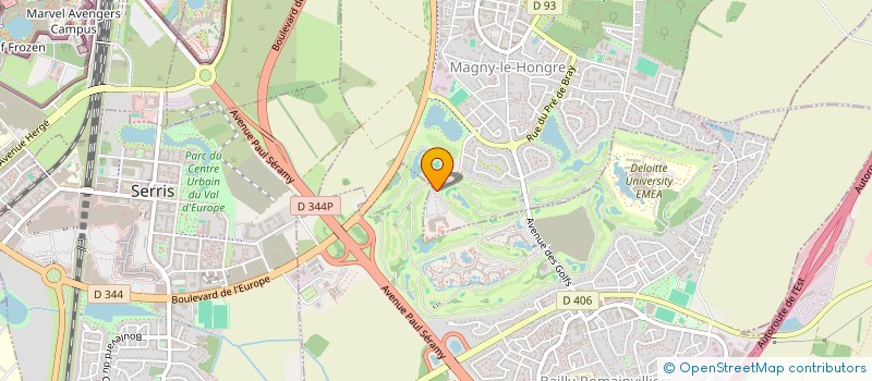 localisation de l'entreprise SEVENDAYS  MAGNY-LE-HONGRE