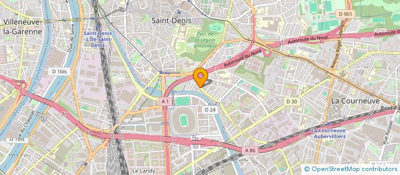 localisation de l'entreprise SEVENEY à SAINT-DENIS