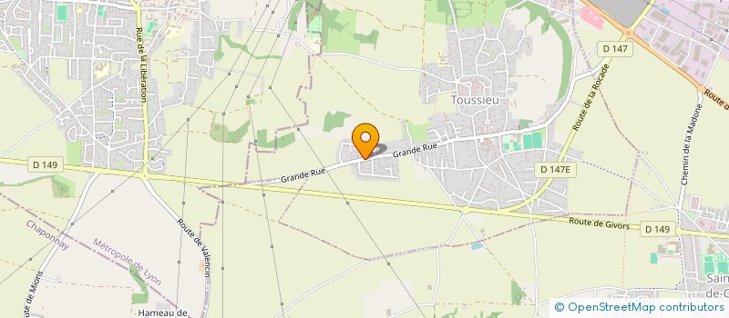 localisation de l'entreprise SEVENIX  TOUSSIEU