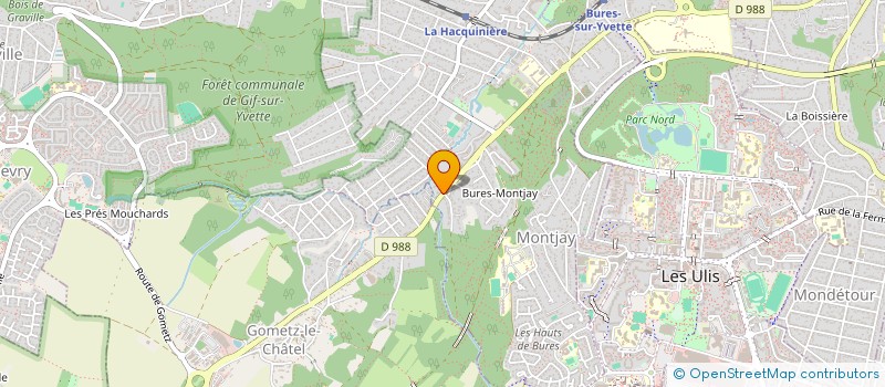 localisation de l'entreprise SEVENLIE  BURES-SUR-YVETTE