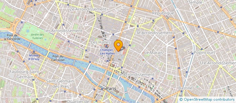 localisation de l'entreprise SEVENLYONE  PARIS