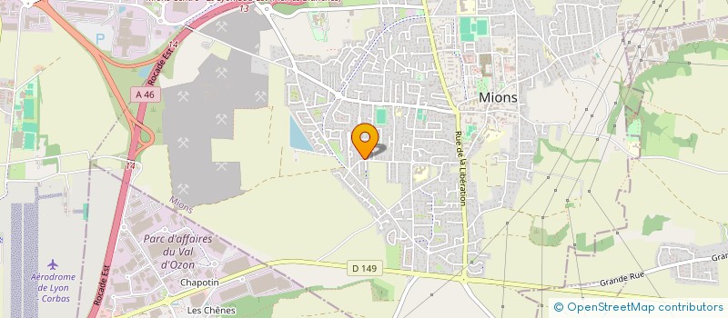 localisation de l'entreprise SEVENNE BASKET  MIONS