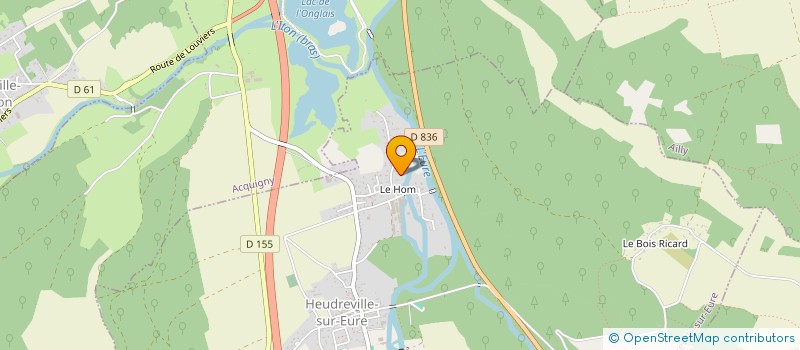 localisation de l'entreprise SEVENO IMMO  HEUDREVILLE-SUR-EURE