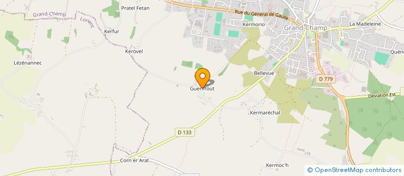 localisation de l'entreprise SEVENO INVESTISSEMENTS  GRANDCHAMP