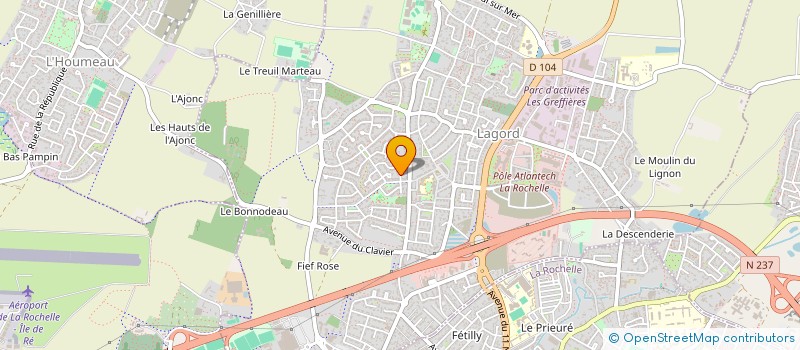 localisation de l'entreprise SEVENTEEN FRANCE SARL à LAGORD