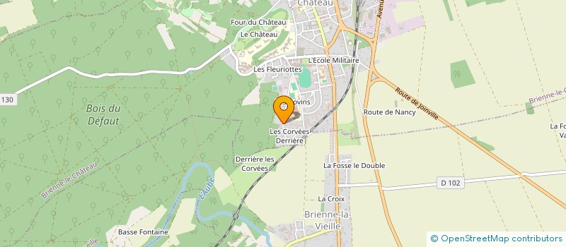 localisation de l'entreprise SEVENTHIN à BRIENNE-LE-CHATEAU