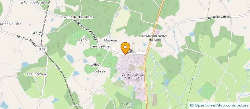 localisation de l'entreprise SEVENTIE'S AUTO à SAINT-YRIEIX-LA-PERCHE