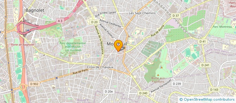 localisation de l'entreprise SEVENTY SIXTY NINE FOOD à MONTREUIL