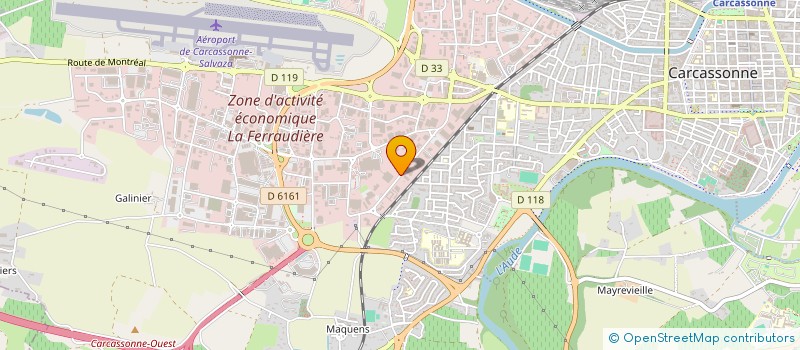 localisation de l'entreprise SEVERAC EXPERTS ASSOCIES  CARCASSONNE