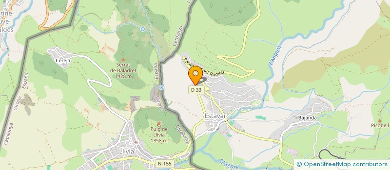 localisation de l'entreprise SEVERAC IMMOBILIER  ESTAVAR