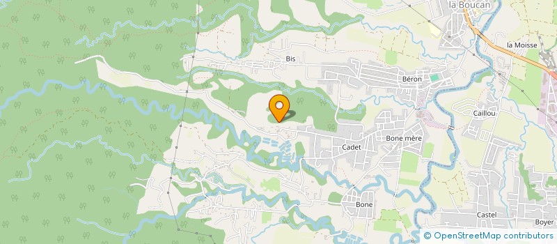 localisation de l'entreprise SEVERIN TOURISME  SAINTE-ROSE