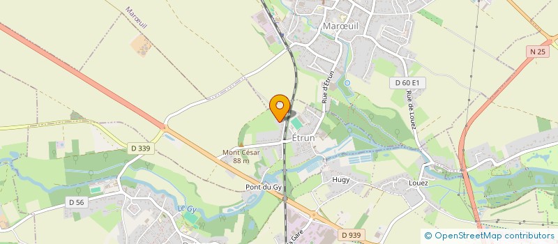 localisation de l'entreprise SEVERINE  ETRUN