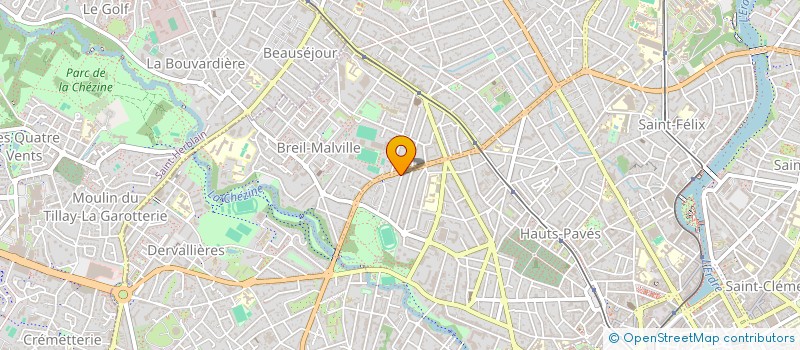 localisation de l'entreprise SEVERINE COIFFURE à NANTES