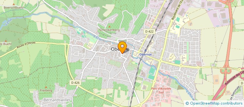 localisation de l'entreprise SEVERINE ECK  OBERNAI