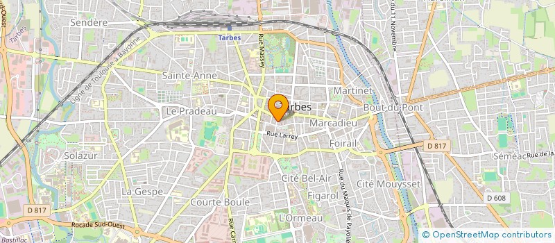 localisation de l'entreprise SEVERINE MAYSTRE  TARBES