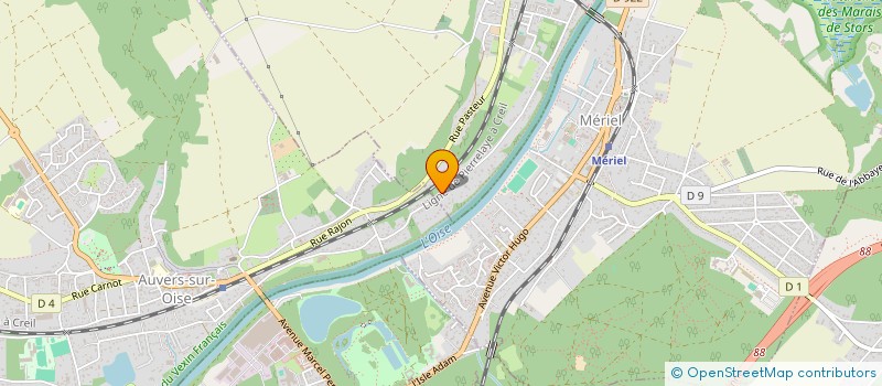 localisation de l'entreprise SEVERINE PONSON CONSEILS  BUTRY-SUR-OISE