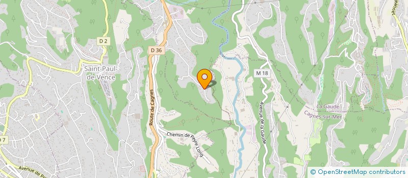 localisation de l'entreprise SEVERINE'S RIBBON  VENCE